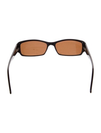 Prada Square Mirrored Sunglasses