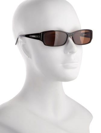 Prada Square Mirrored Sunglasses