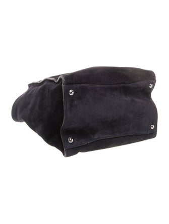 Prada Enameled Metal Triangle Twin Pocket