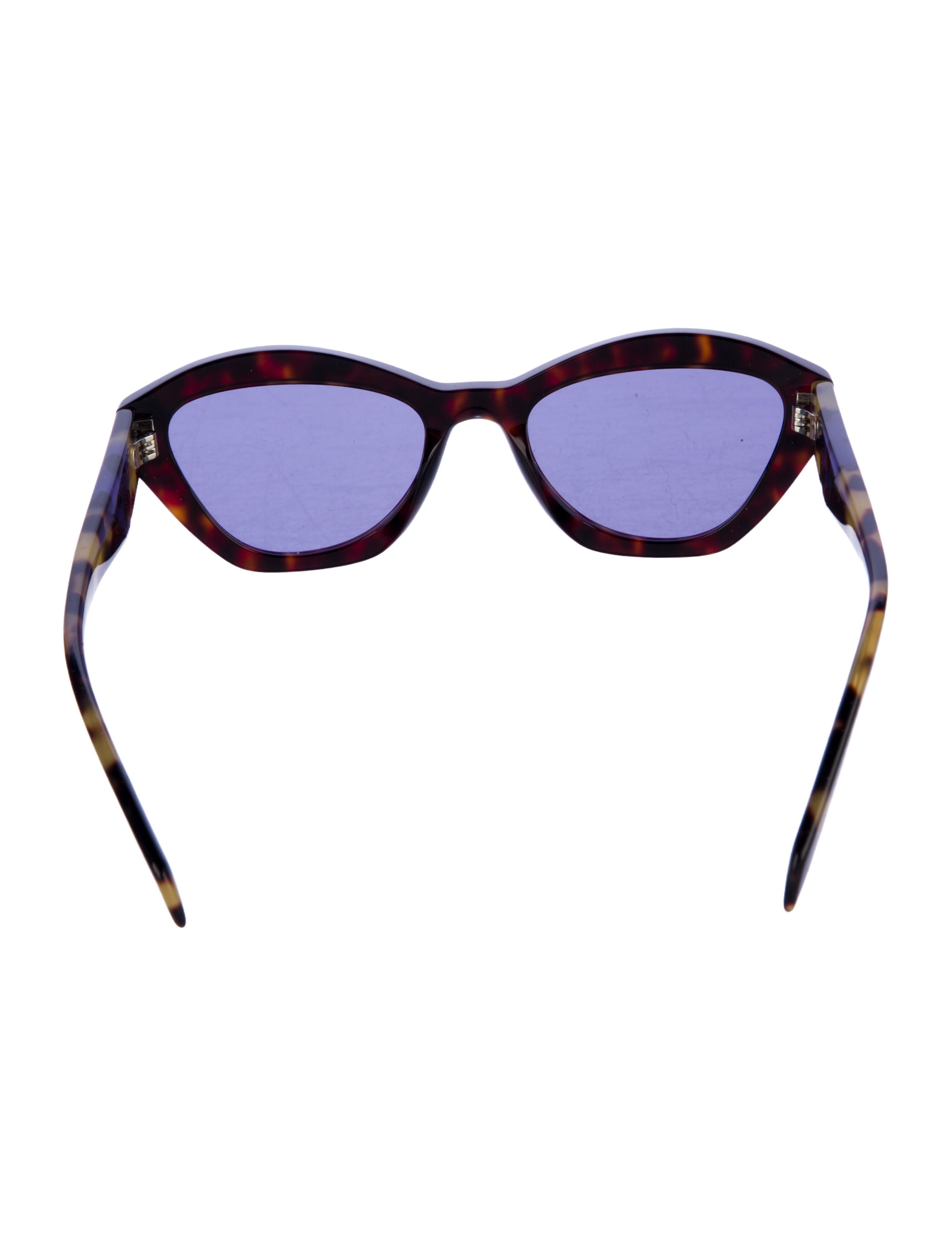 Prada Cat-Eye Tinted Sunglasses
