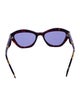 Prada Cat-Eye Tinted Sunglasses