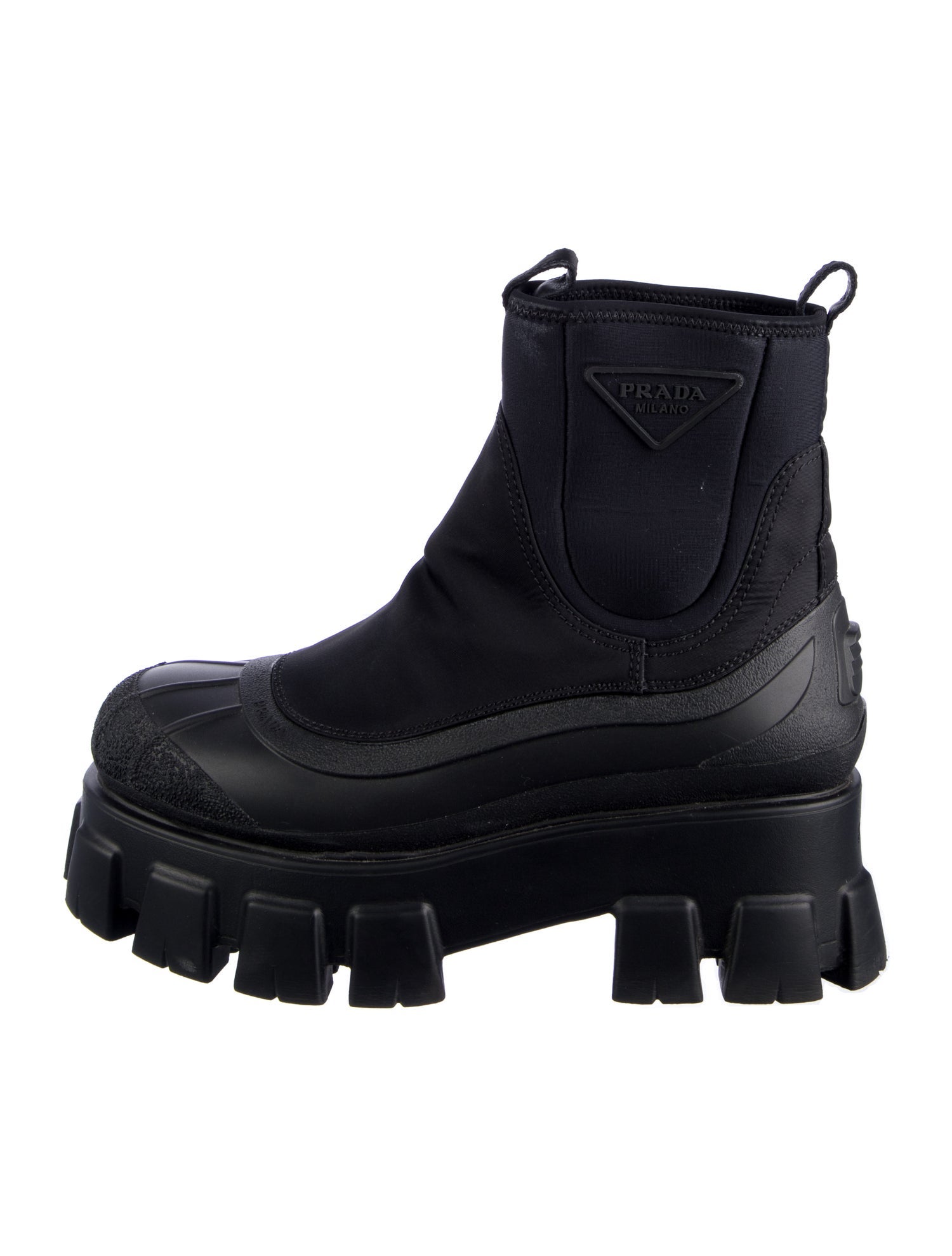 Prada Rubber Rain Boots