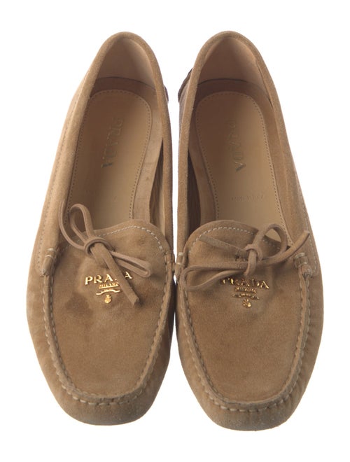 Prada Suede Moccasins
