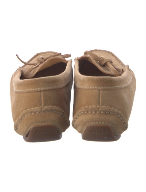 Prada Suede Moccasins