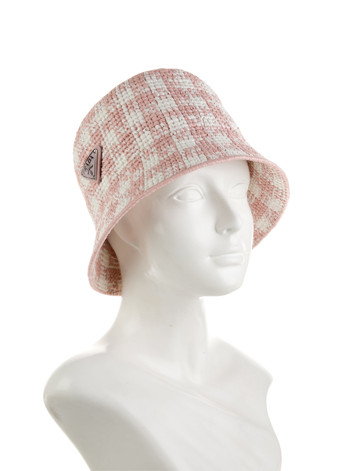 Prada Raffia Bucket Hat