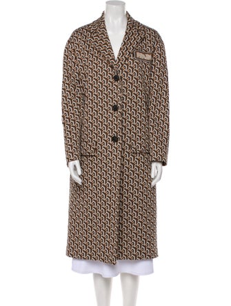 Prada 2019 Printed Coat