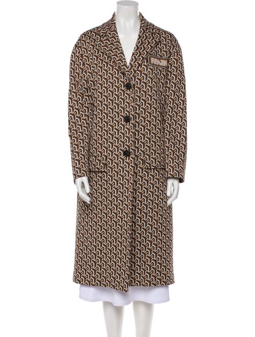 Prada 2019 Printed Coat