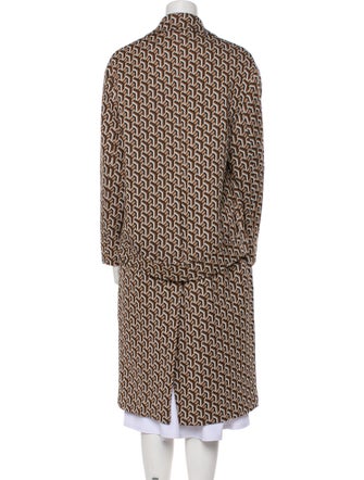 Prada 2019 Printed Coat