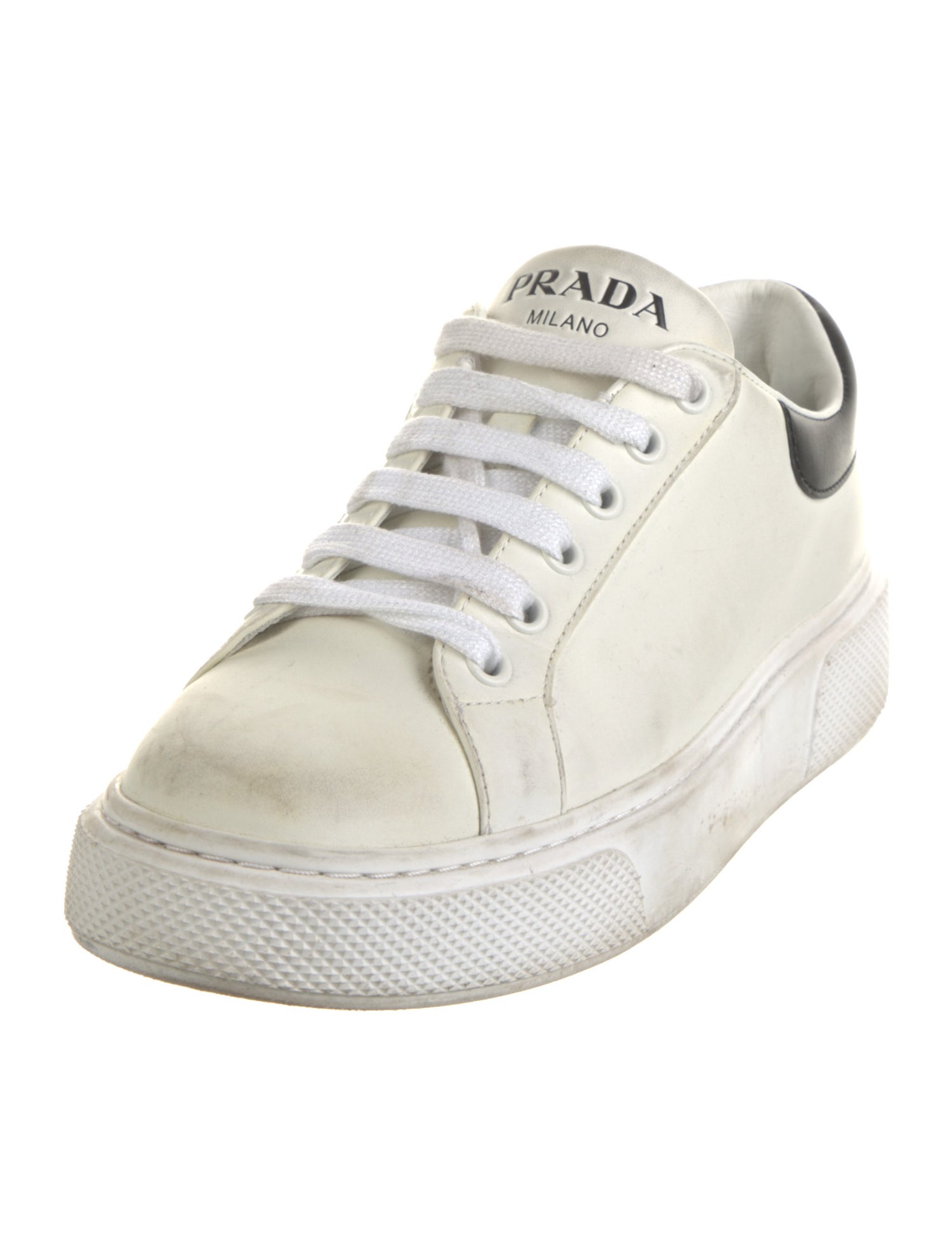 Prada Leather Sneakers