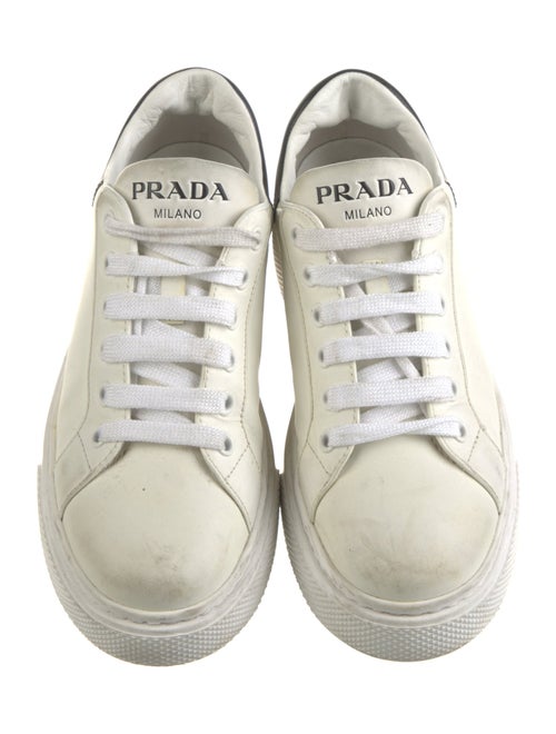 Prada Leather Sneakers