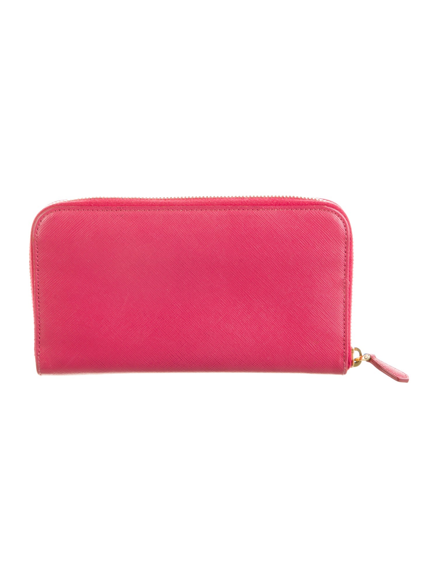 Prada Saffiano Cuir Leather Continental Wallet