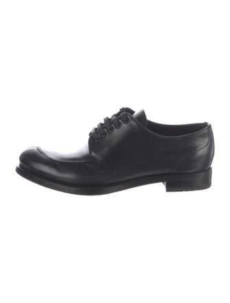 Prada Leather Derby Shoes