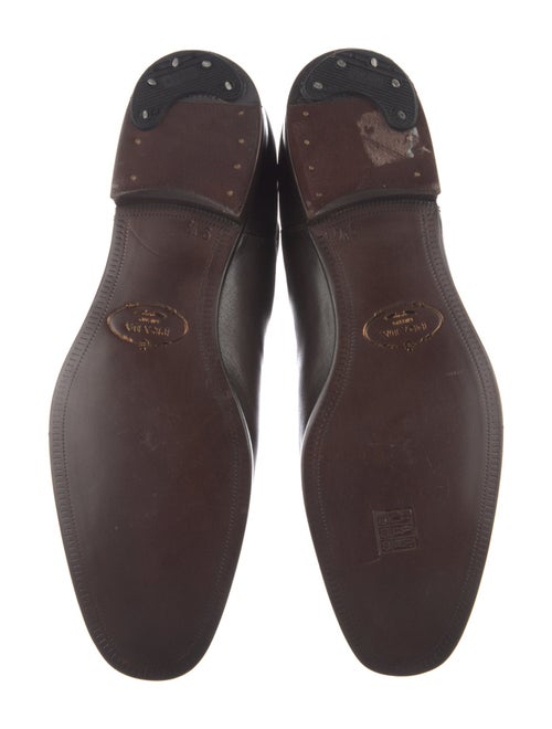 Prada Leather Chelsea Boots