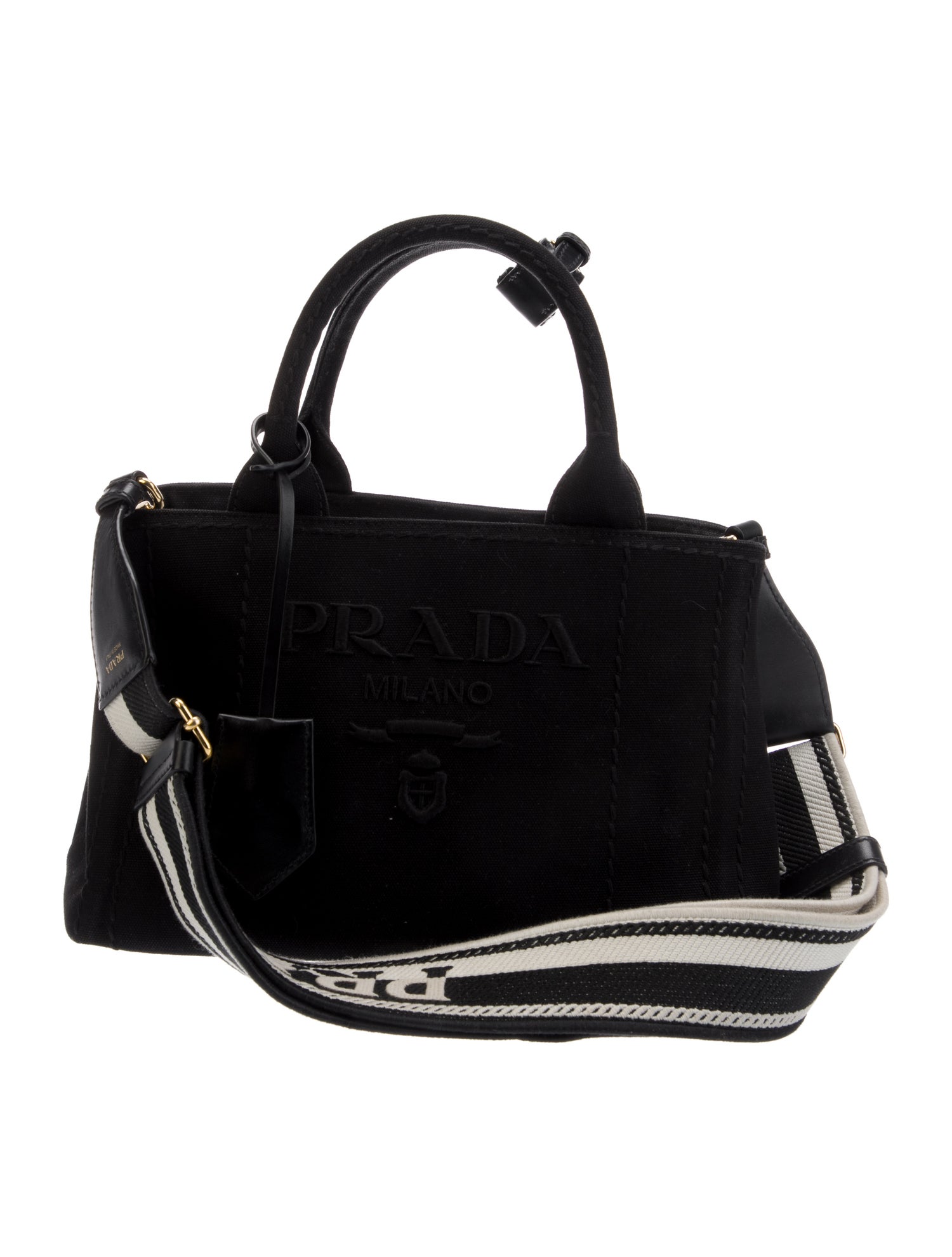 Prada Saffiano Lux Leather Top Handle Bag