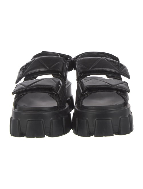Prada Leather Slingback Sandals