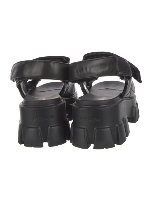 Prada Leather Slingback Sandals