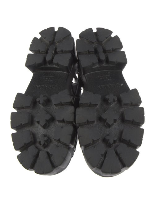 Prada Leather Slingback Sandals