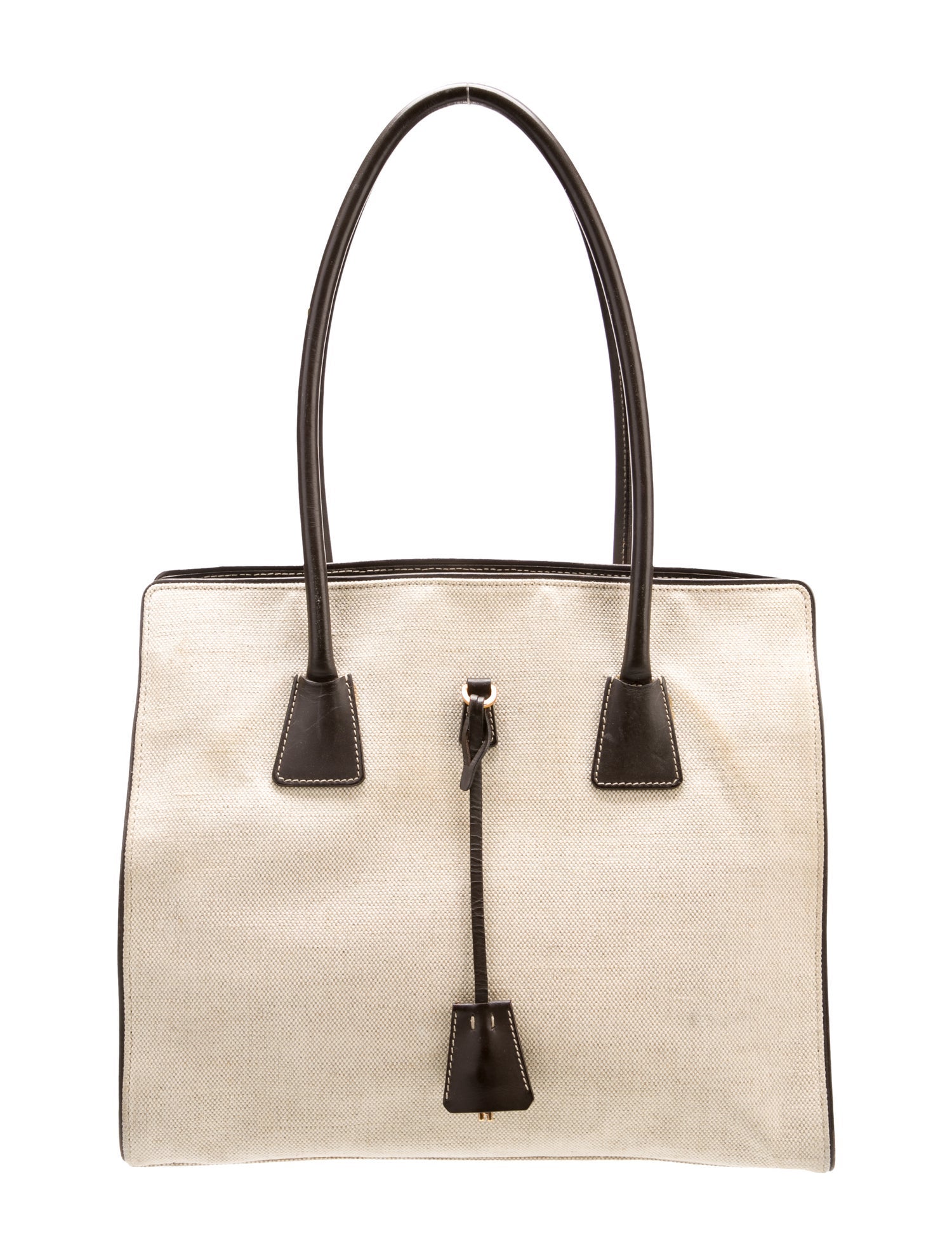 Prada Vitello Daino Leather Top Handle Bag