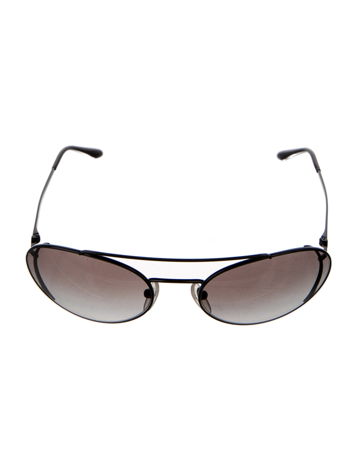 Prada Round Gradient Sunglasses