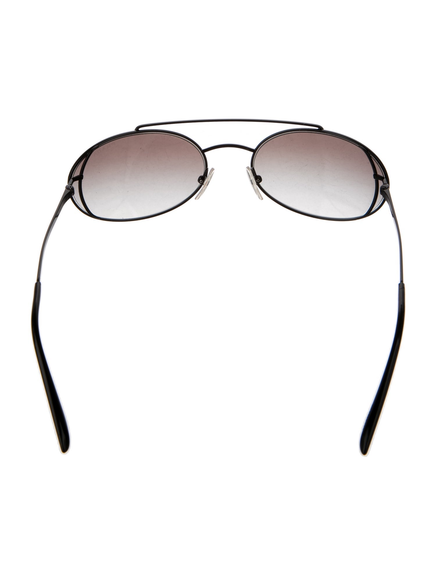 Prada Round Gradient Sunglasses