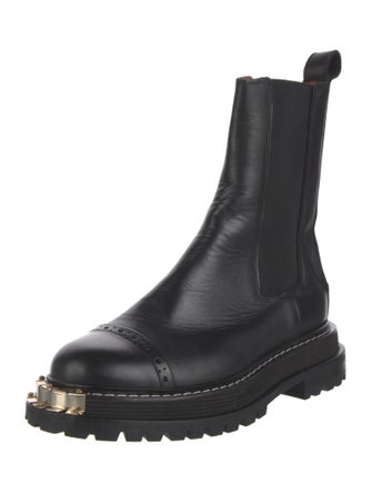 Sandro Leather Chelsea Boots