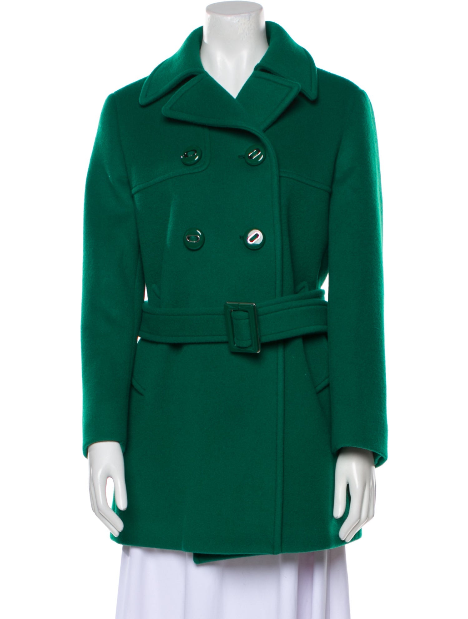 Prada 2017 Virgin Wool Peacoat