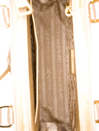 Prada Raso Galleria Double Zip Mini