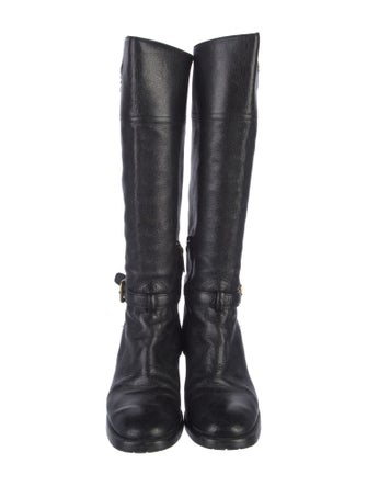 Prada Leather Riding Boots