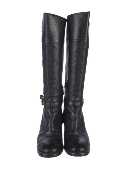 Prada Leather Riding Boots