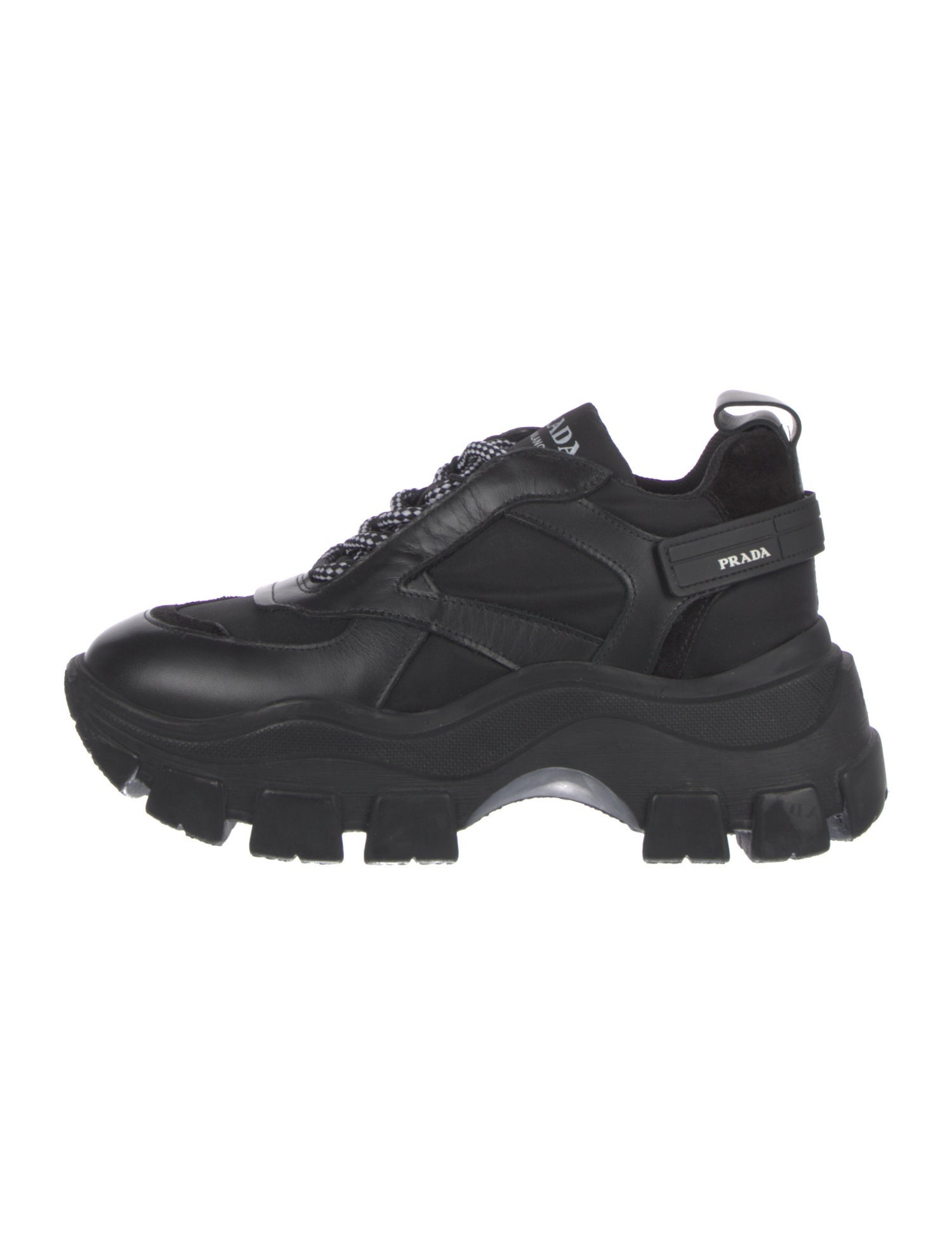 Prada Leather Chunky Sneakers