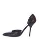 Prada Alligator D'Orsay Pumps