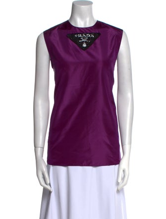 Prada 2021 Silk Top
