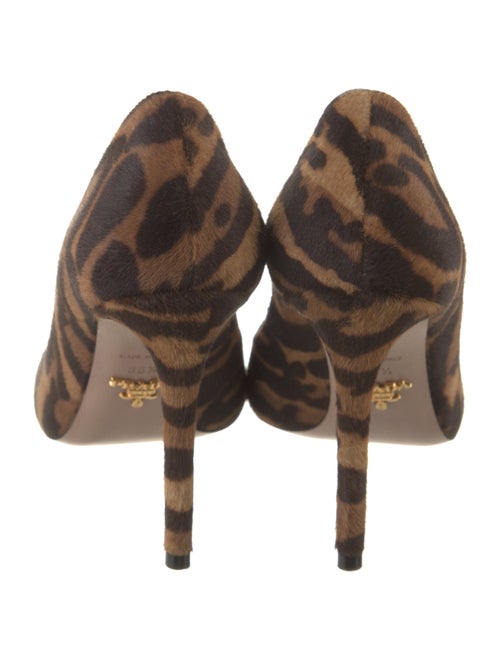 Prada Ponyhair Animal Print Pumps
