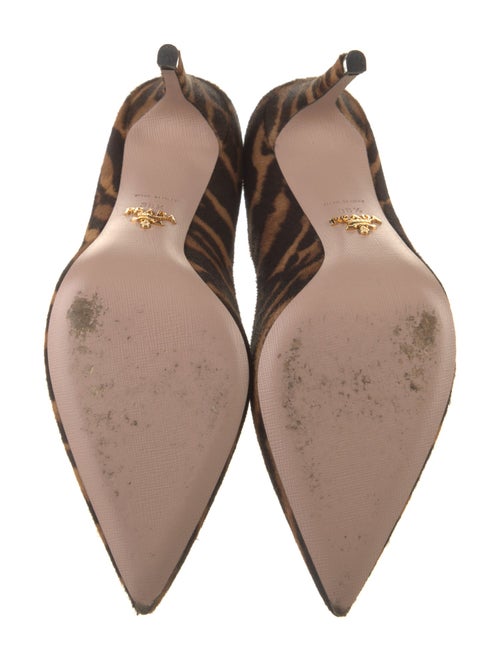 Prada Ponyhair Animal Print Pumps