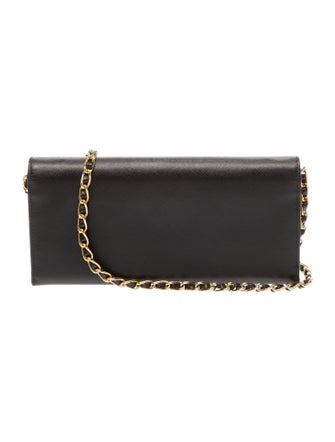 Prada Saffiano Metal Leather Wallet
