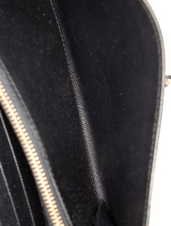 Prada Saffiano Metal Leather Wallet