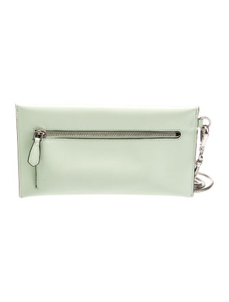 Prada Spazzolato Leather Clutch