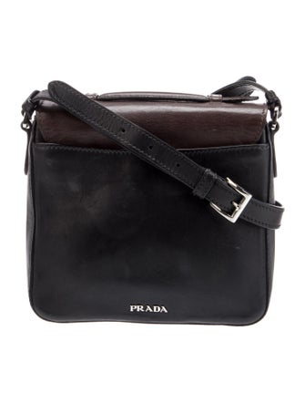 Prada City Calf Leather Crossbody Bag