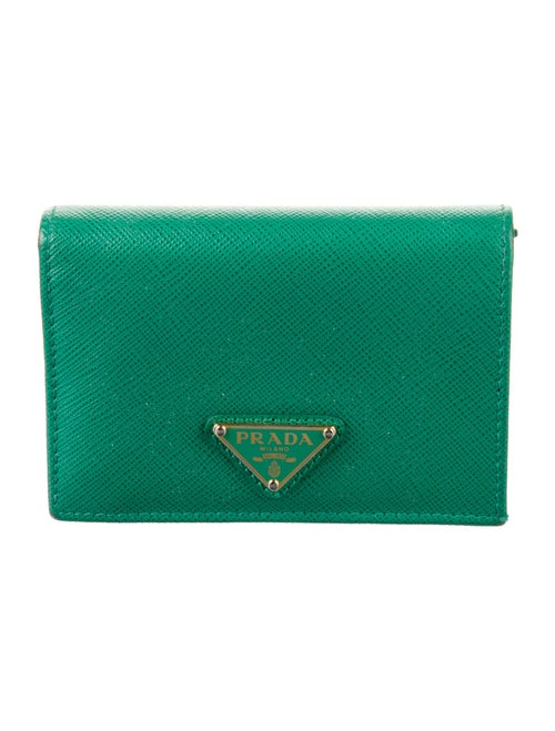 Prada Saffiano Metal Leather Wallet