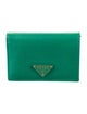 Prada Saffiano Metal Leather Wallet