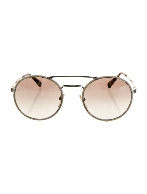 Prada Round Mirrored Sunglasses