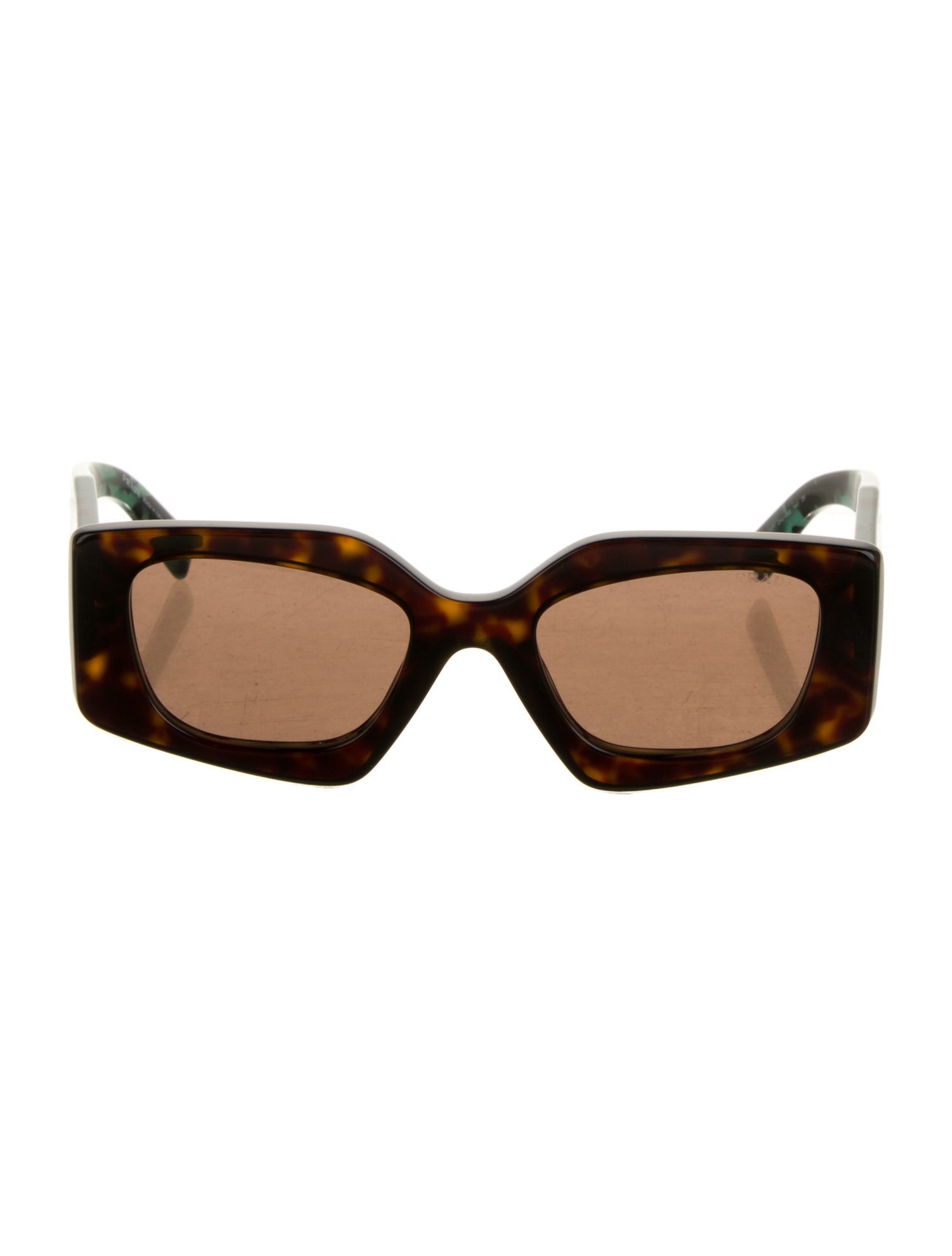 Prada Square Tinted Sunglasses