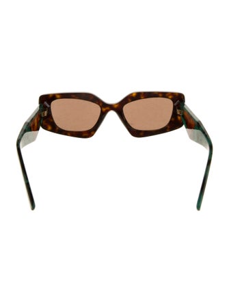 Prada Square Tinted Sunglasses