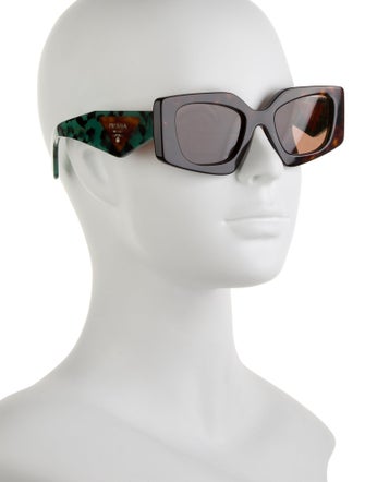 Prada Square Tinted Sunglasses