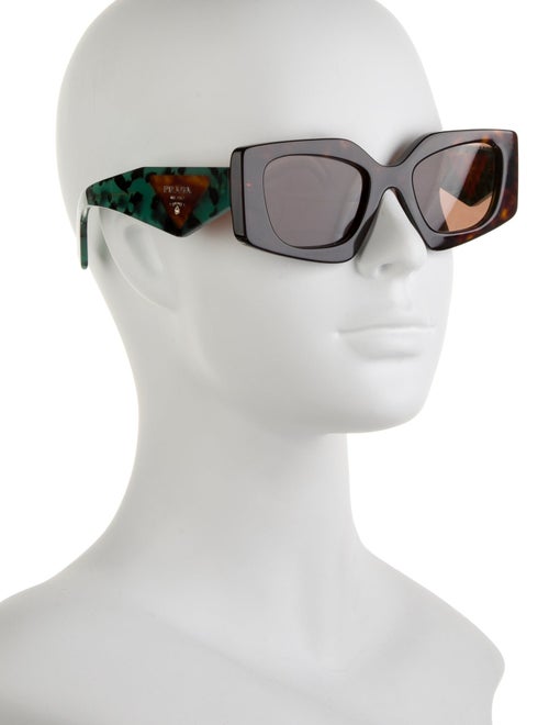 Prada Square Tinted Sunglasses