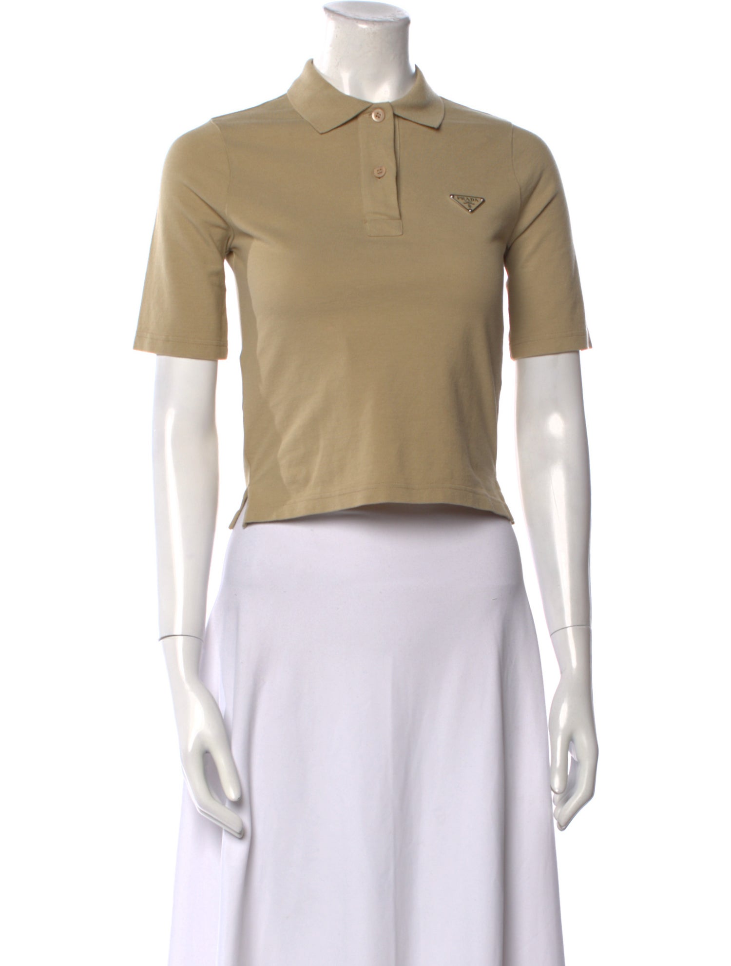 Prada 2023 Short Sleeve Crop Top w/ Tags