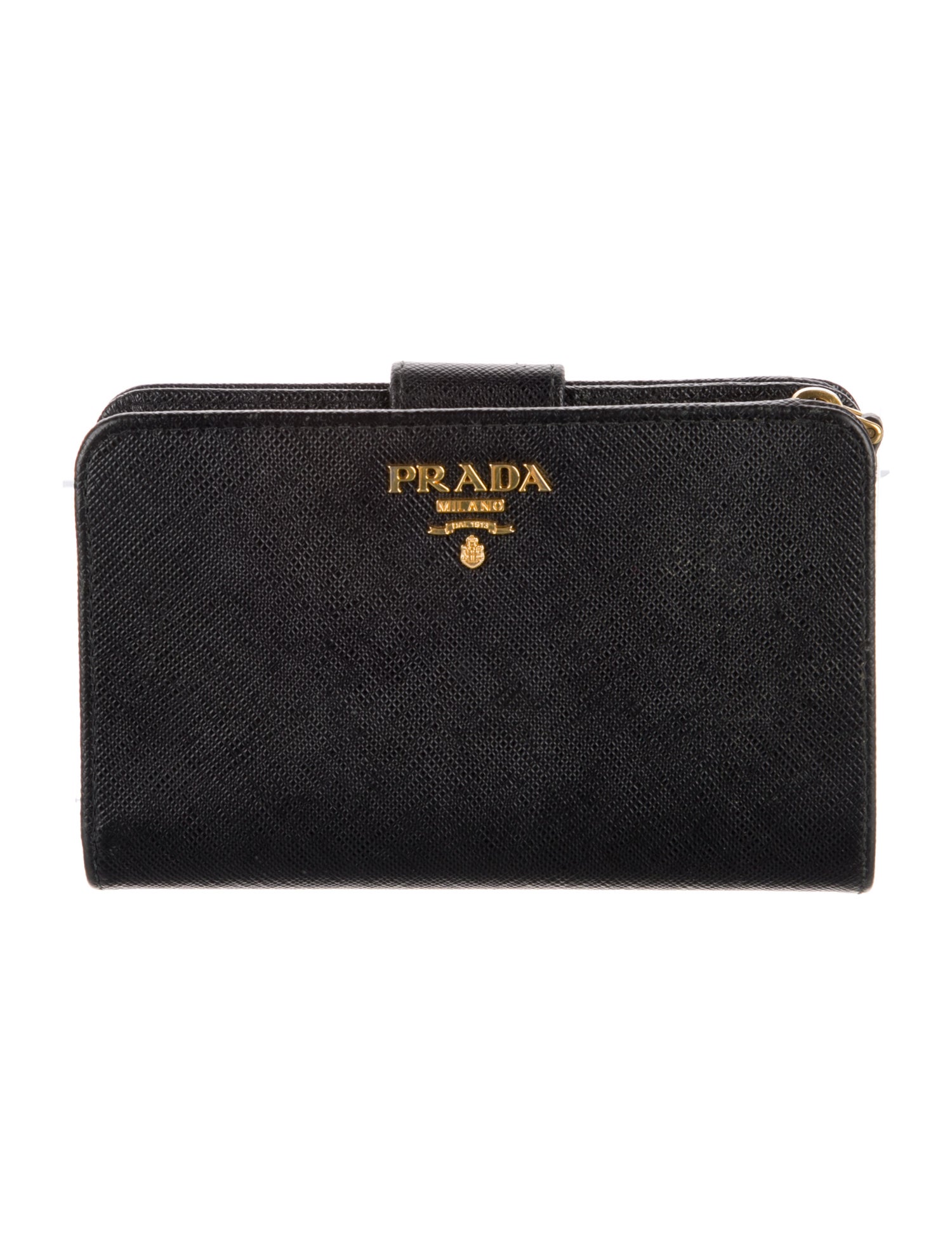 Prada Saffiano Lux Leather French Purse