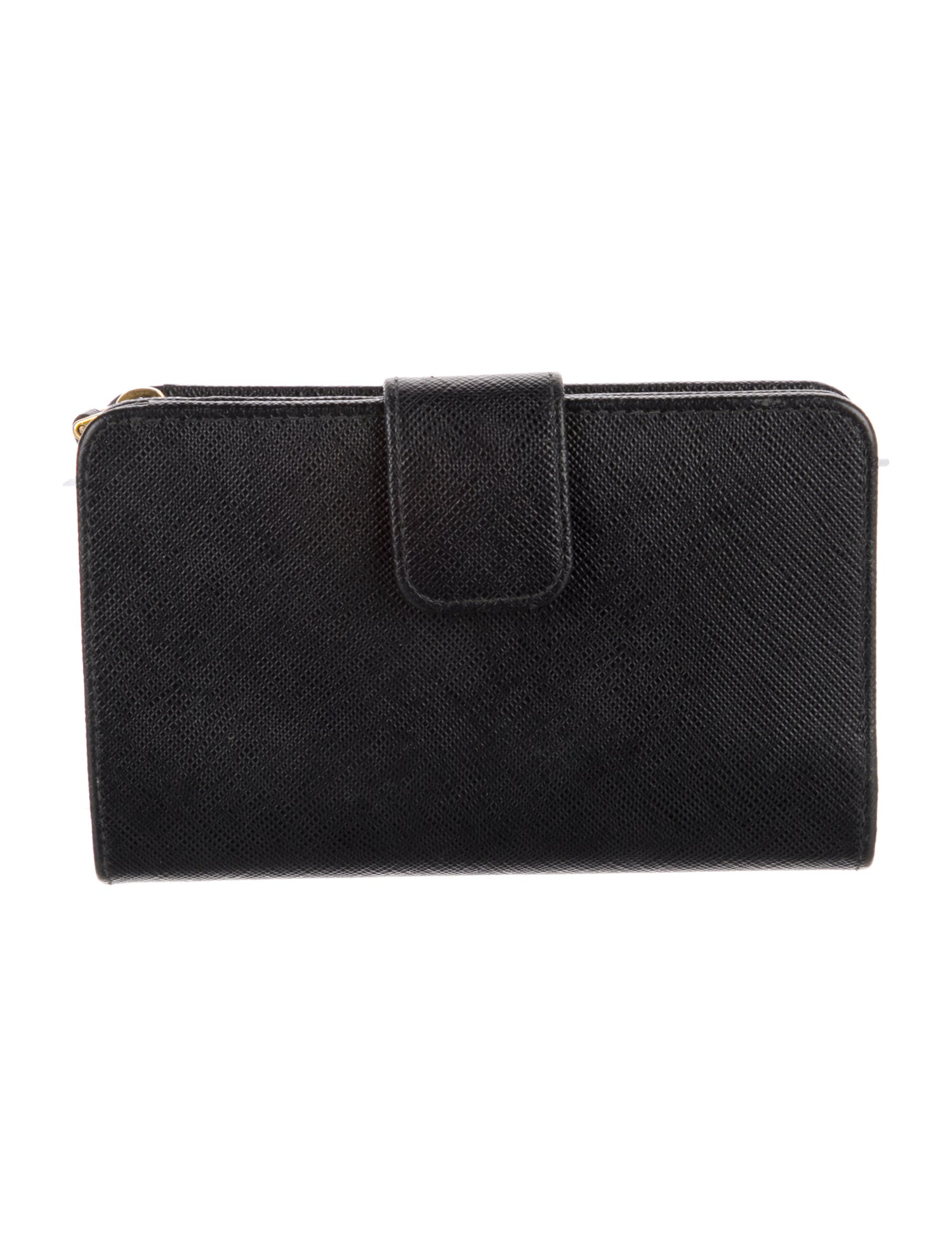 Prada Saffiano Lux Leather French Purse