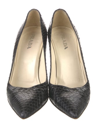 Prada Snakeskin Pumps