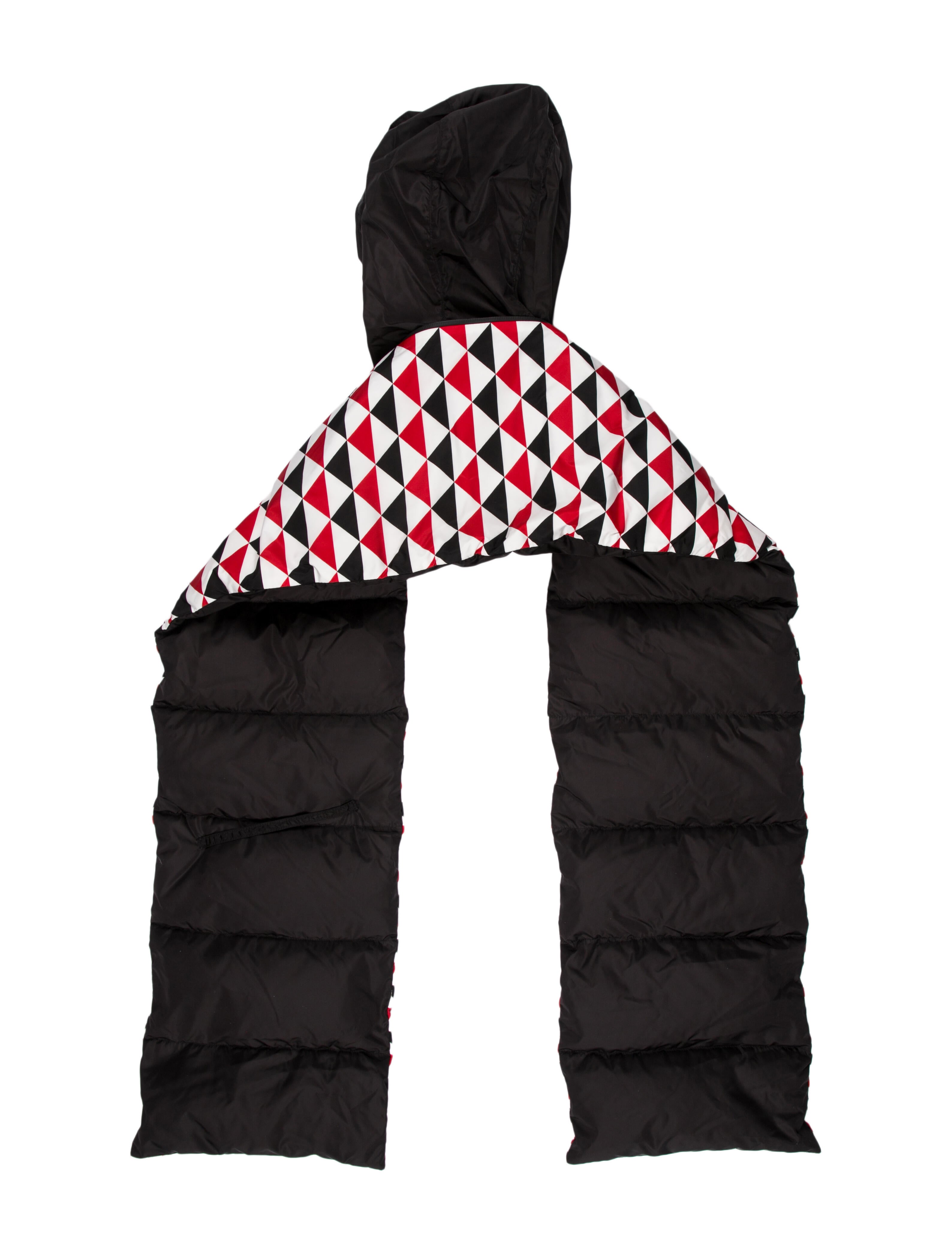 Prada Nylon Printed Scarf w/ Tags